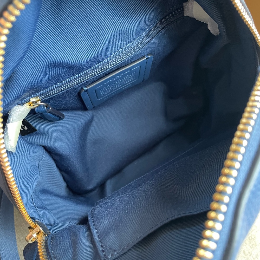 ‼️last one‼️NWT！COACH MINI CHARLIE BACKPACK IN PEBBLE LEATHER (COACH F38263) - Picture 6 of 10